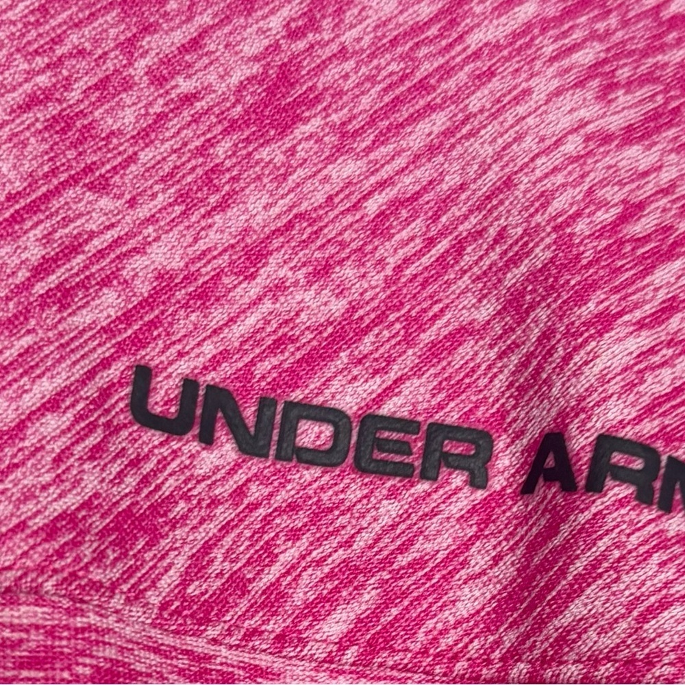LG Men's Heathered Pink Polo Shirt - Picture 4 of 4